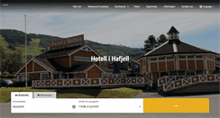 Desktop Screenshot of hafjellhotell.no
