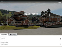 Tablet Screenshot of hafjellhotell.no